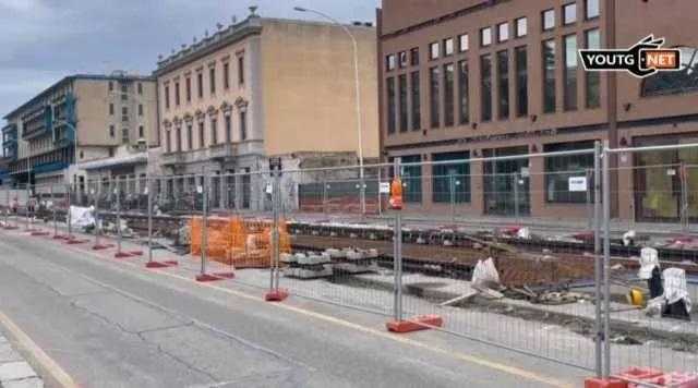Cantiere metro di viale Diaz, lavori in ritardo: annullato il restringimento della carreggiata