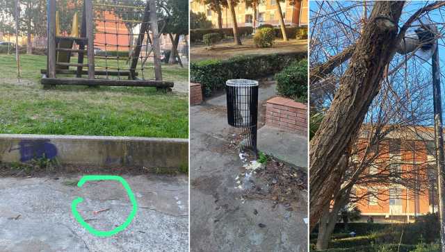 "Degrado e insicurezza nell'area verde di via Talete a Cagliari", l'opposizione interroga la Giunta